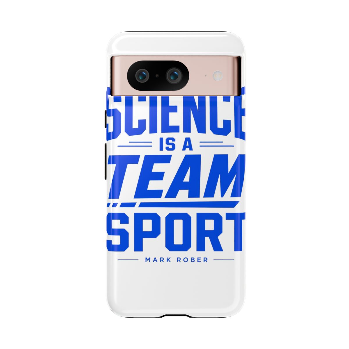 Mark Rober "Science is a Team Sport" Phone Case - alternate angle 1, merchandise