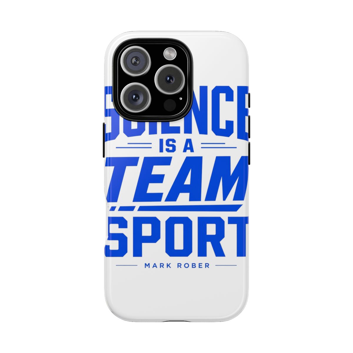 Mark Rober "Science is a Team Sport" Phone Case - alternate angle 4, merchandise