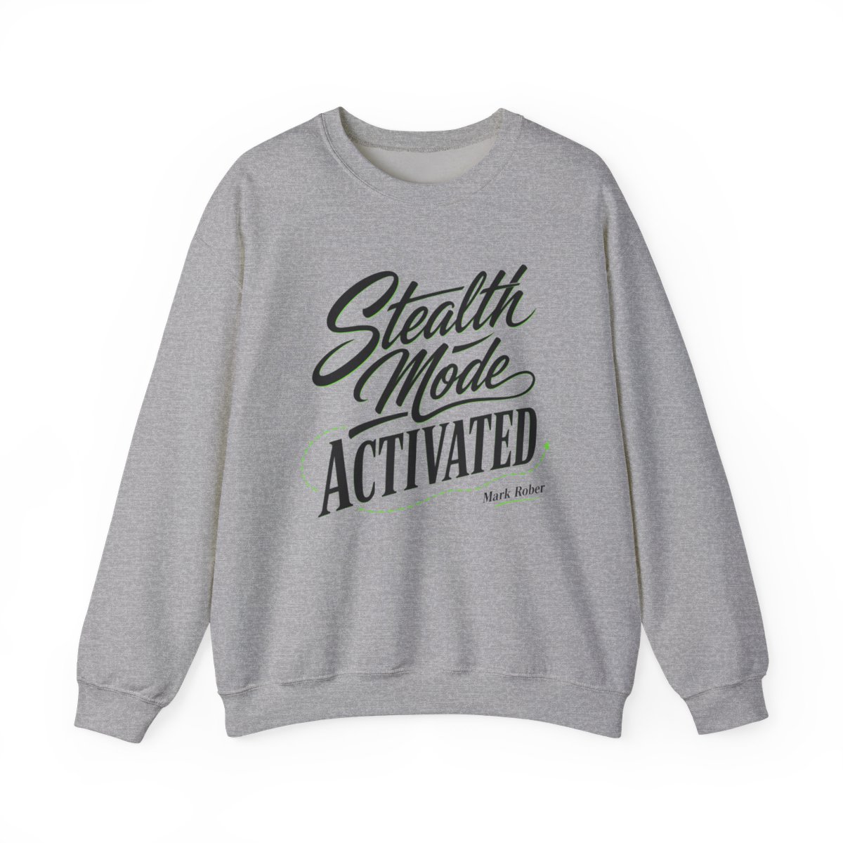 Mark Rober "Stealth Mode Activated" Crewneck - Official sweatshirts merchandise