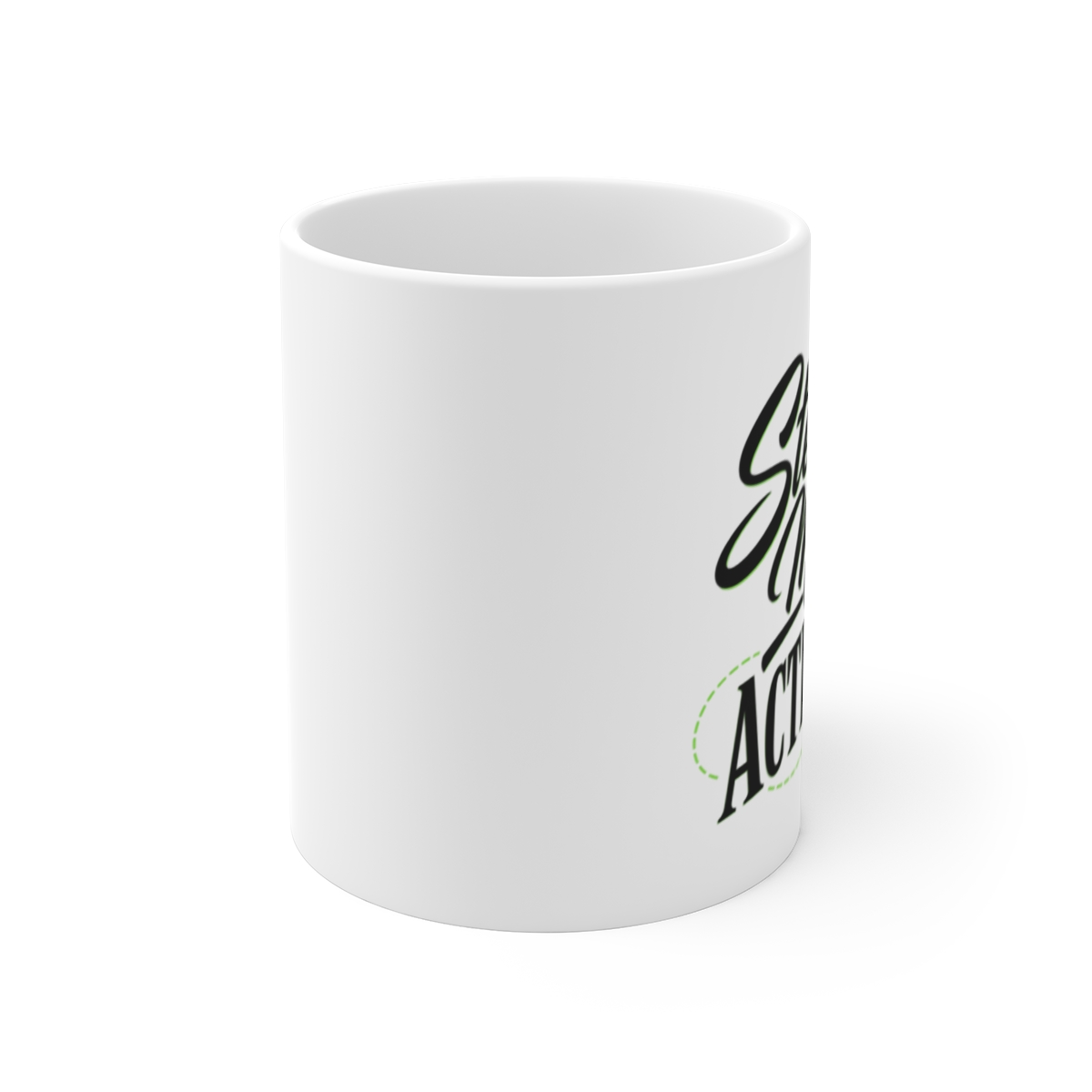 Mark Rober "Stealth Mode Activated" White Mug - Official mugs merchandise