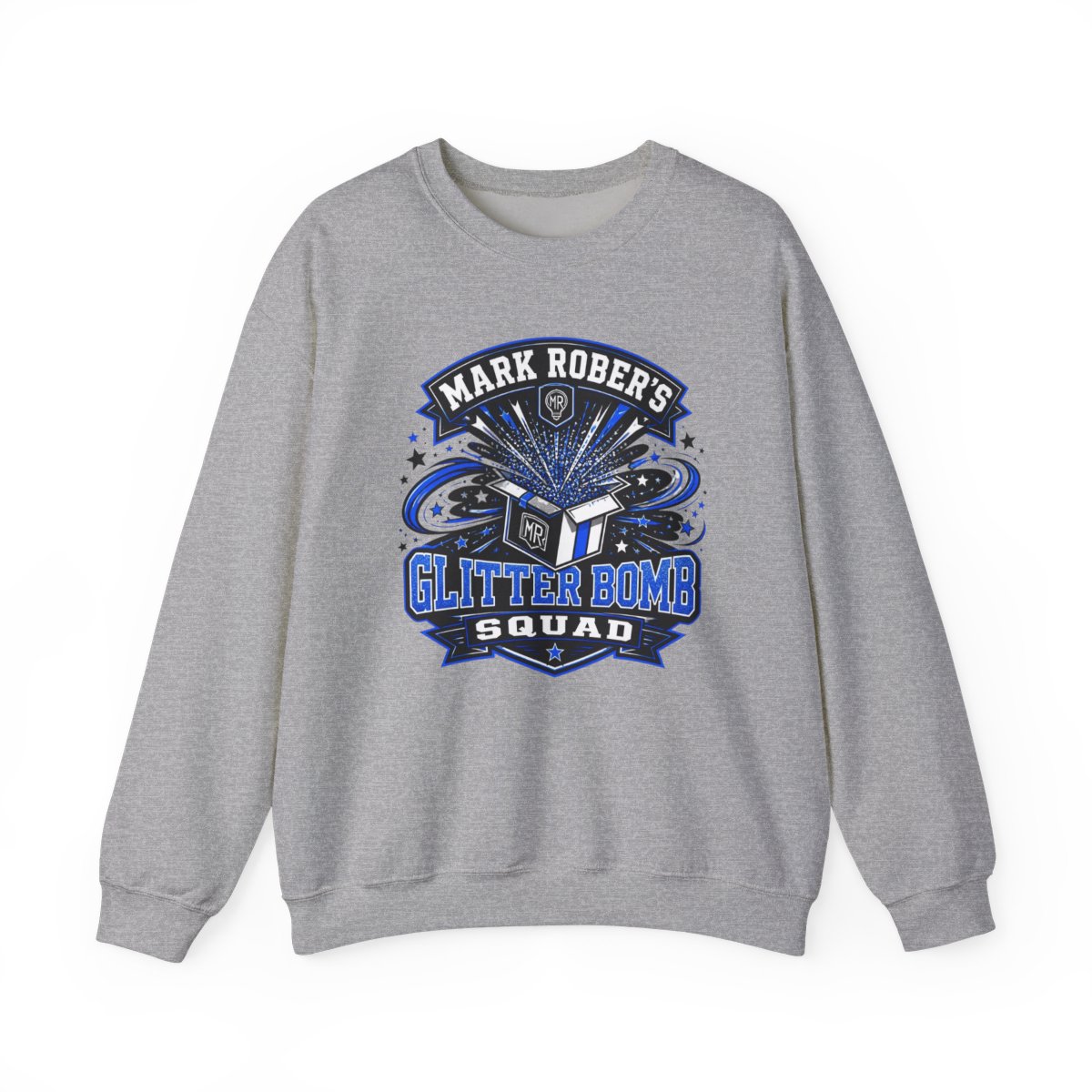 Mark Rober "Glitter Bomb" Crewneck - Official sweatshirts merchandise