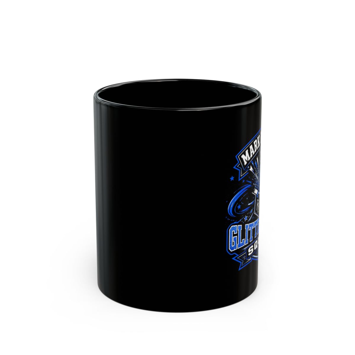 Mark Rober "Glitter Bomb" Black Mug - Official mugs merchandise