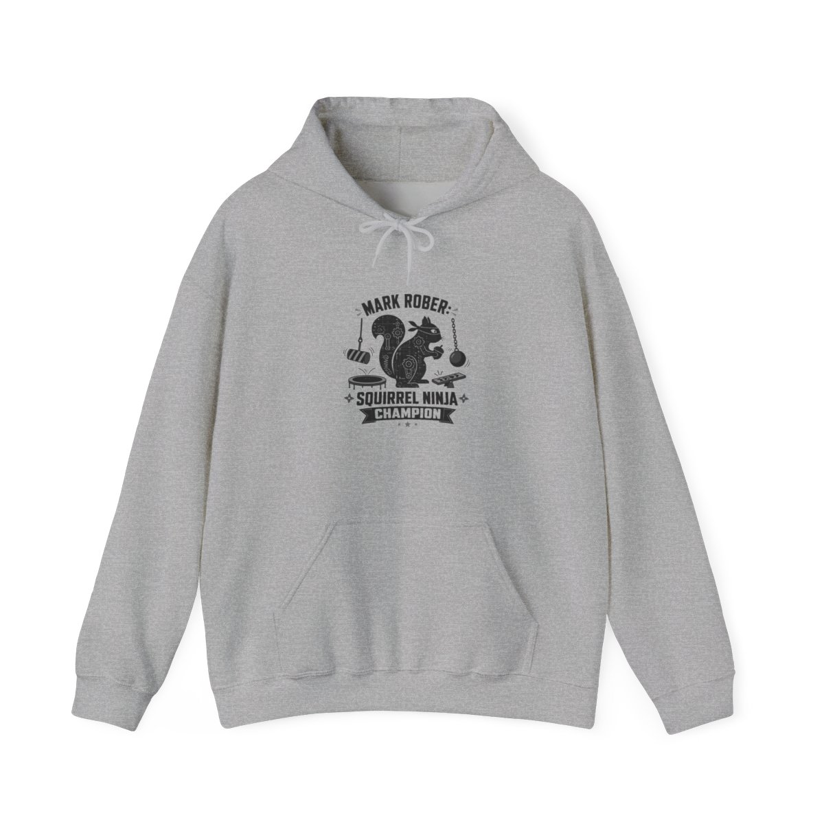 Mark Rober "Squirrel Ninja Course." Hoodie