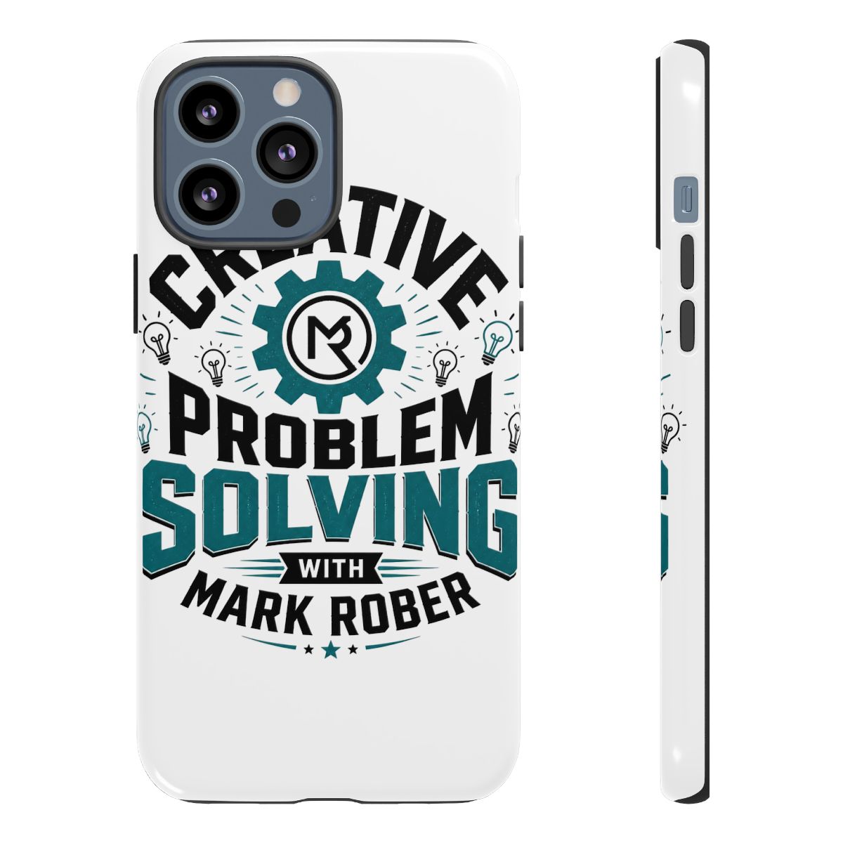 Mark Rober "Creative Problem Solving" Phone Case - alternate angle 2, merchandise