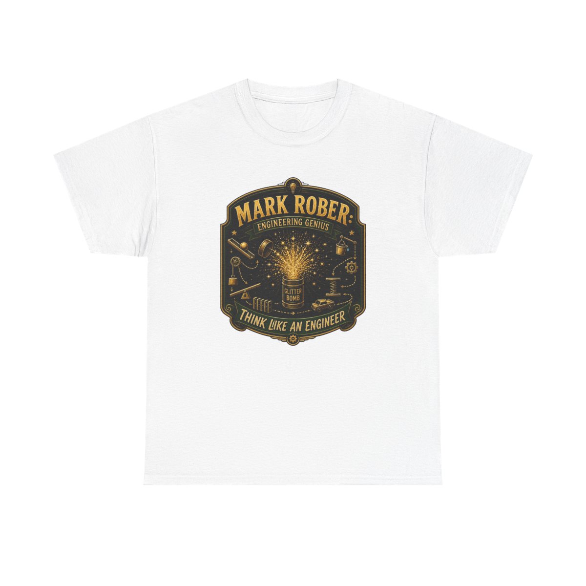 Mark Rober "Mark Rober: Engineering Genius" Unisex Tee - Official t-shirts merchandise