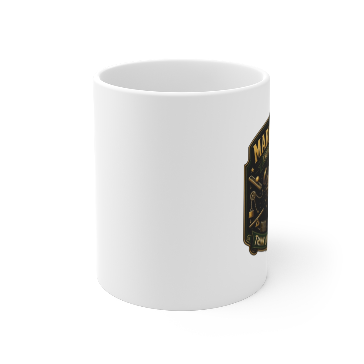 Mark Rober "Mark Rober: Engineering Genius" White Mug - Official mugs merchandise