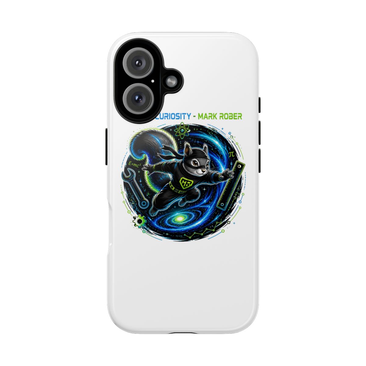Mark Rober "Infinite Curiosity - Mark Rober" Phone Case