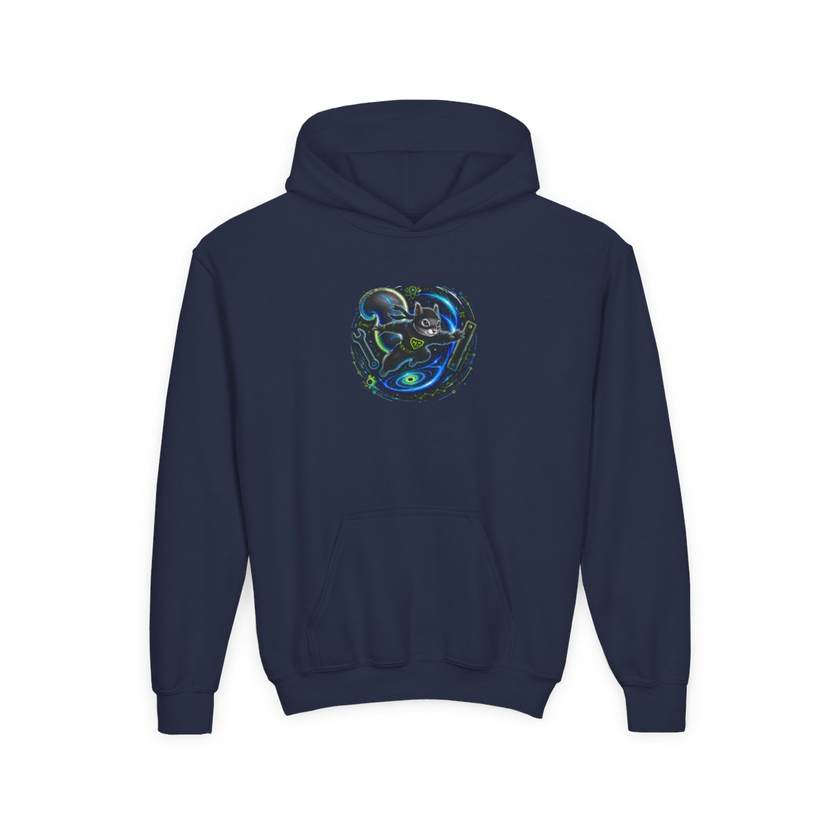 Mark Rober "Infinite Curiosity - Mark Rober" Kids Hoodie - alternate angle 3, merchandise