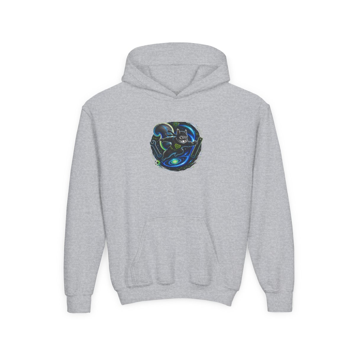 Mark Rober "Infinite Curiosity - Mark Rober" Kids Hoodie - alternate angle 2, merchandise